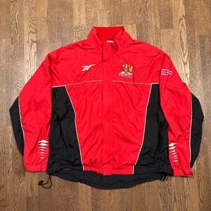 Vintage Y2K Reebok Trinidad & Tobago National Track & Field Team Jacket Mens L